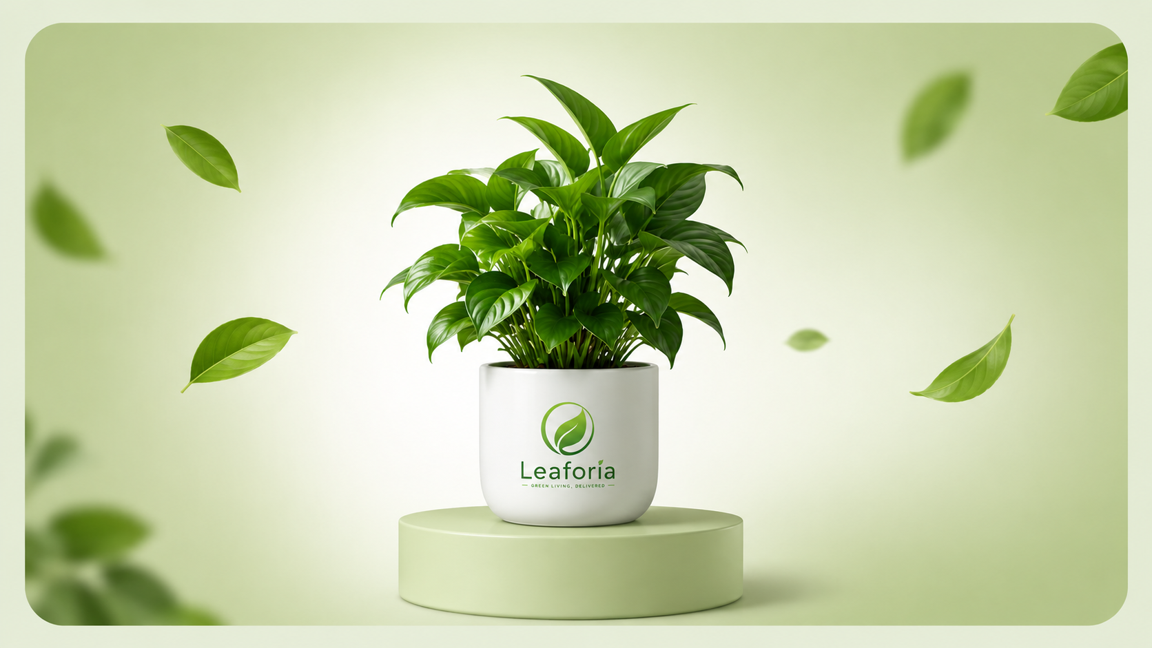 Leaforia green marketplace brand preview