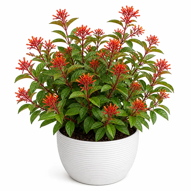 Hamelia Scarlet Bush